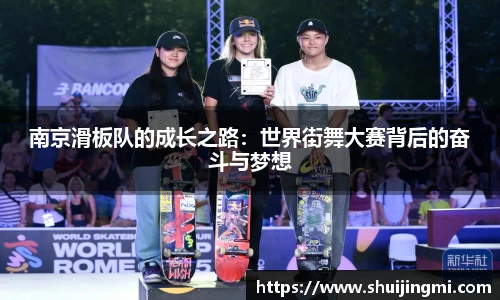 南京滑板队的成长之路：世界街舞大赛背后的奋斗与梦想